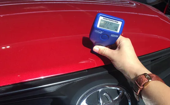 Auto Paint Meter Test Used Car