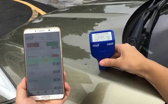 Use Car Paint Thickness Gauge to Identify the Used Car