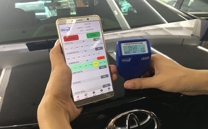 bluetooth car paint meter 