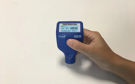 Inspection Method of Digital Coating Thickness Meter 