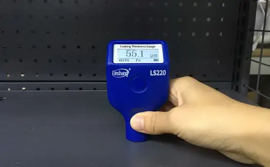 Electrophoretic Paint Measured by Coating Thickness Gauge