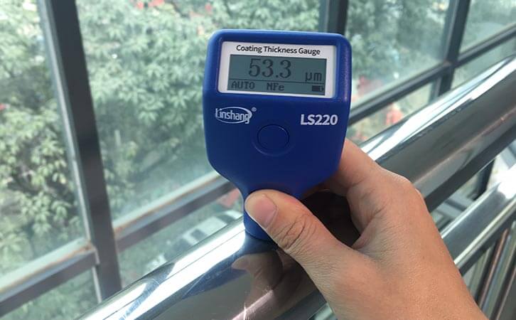 LS220H magnetic thickness gauge 