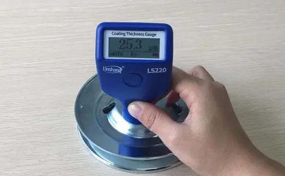 Use Coating Thickness Tester to Measure Dry Film Thickness