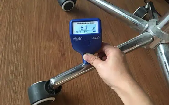 How to Measure the Coating Thickness of Metal Furniture? | Painting Thickness Meter