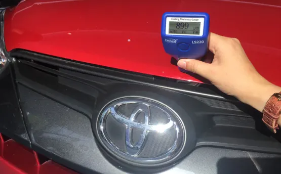 How to Use Paint Thickness Measuring Instrument to Identify Automotive Paint?