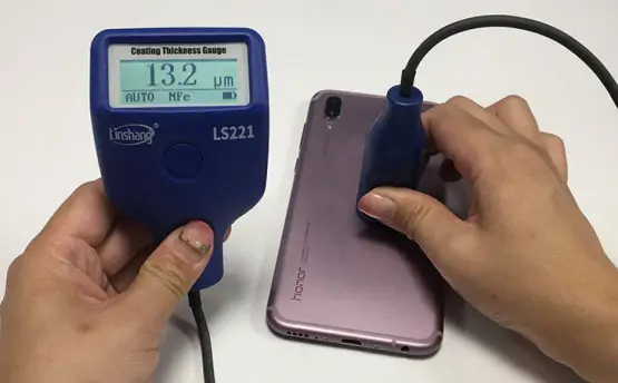 Coating Thickness Gauge Test Aluminum Alloy Anodized Layer Thickness