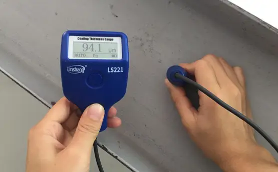 Application of Anti-Corrosion Paint Thickness Detector 
