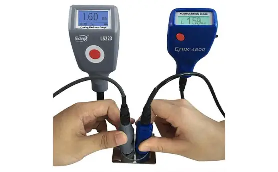 The Principle of Magnetic Paint Thickness Gauge