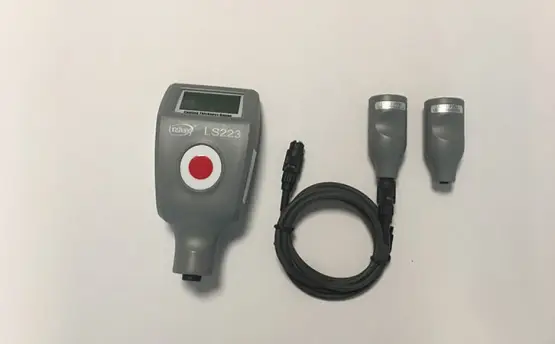 Linshang Double Probe Paint Mil Thickness Gauge 