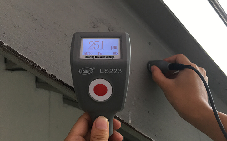 LS223 paint coating thickness gauge meter