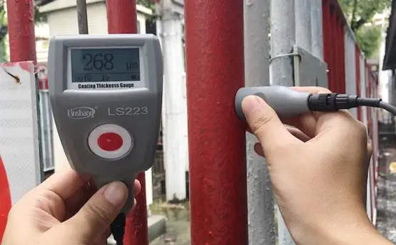 Application of Coating Thickness Tester