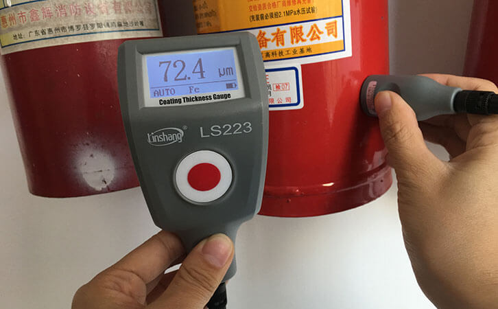 Paint mil thickness tester