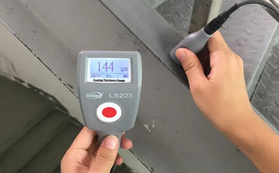 Coating Thickness Gauge Used in High-speed Railway