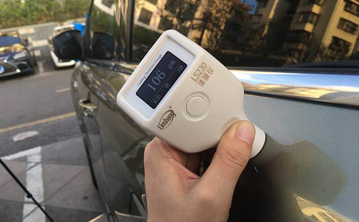 Single OLED car paint meter 