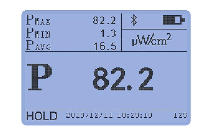 UV measurement device interface