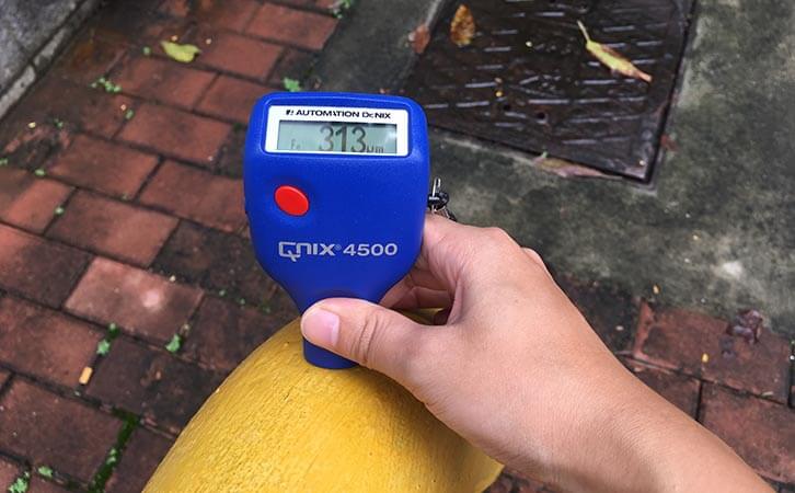 Qnix podwer coating thickness gauge