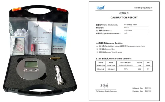 Calibration Period of UV Radiometer Puck for Sale