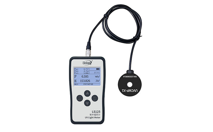 waterproof UVC light meter