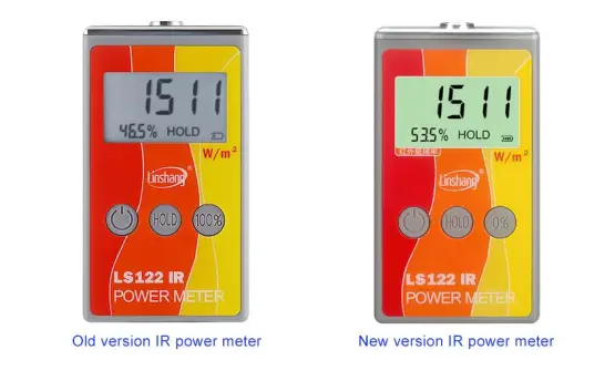 Difference between New Infrared Power Meter and Old IR Power Meter