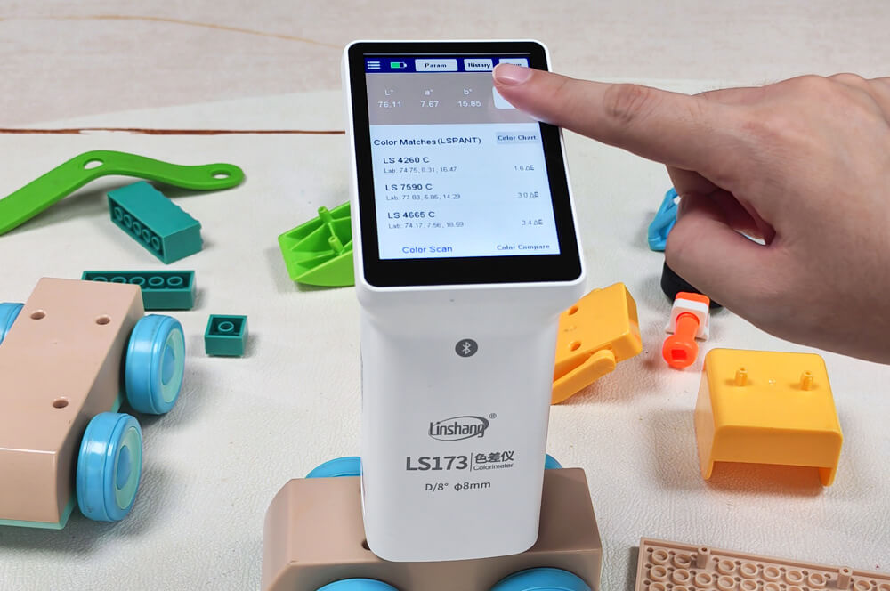 3.5-inch large touchscreen