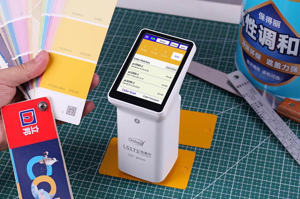 LS173 matches the color chart colors