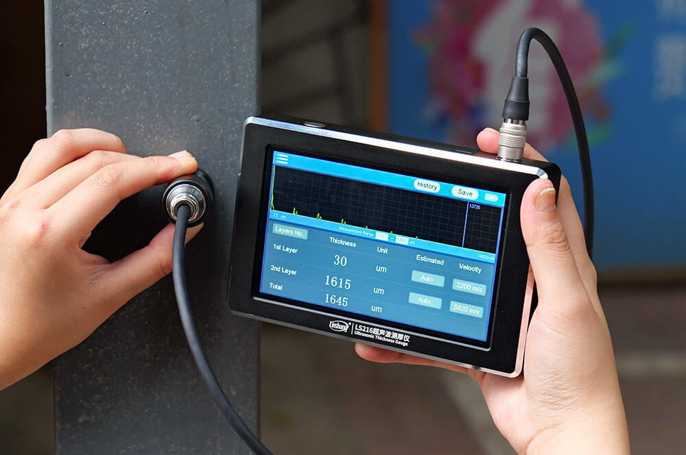 LS216 Multilayer Ultrasonic Thickness Gauge