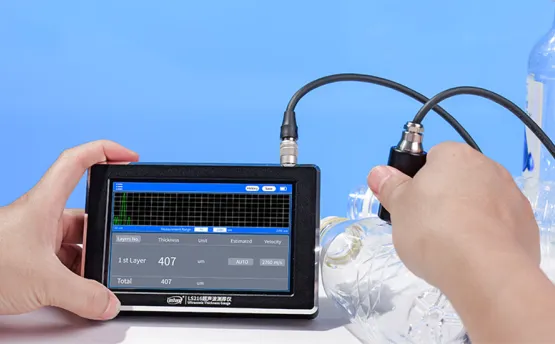 How to Measure the Thickness of Plastic Bottles? Use An Ultrasonic Thickness Gauge