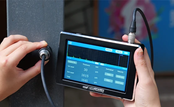Linshang LS216 Ultrasonic Thickness Gauge: The Ideal Choice for Multi-Layer Thickness Measurement