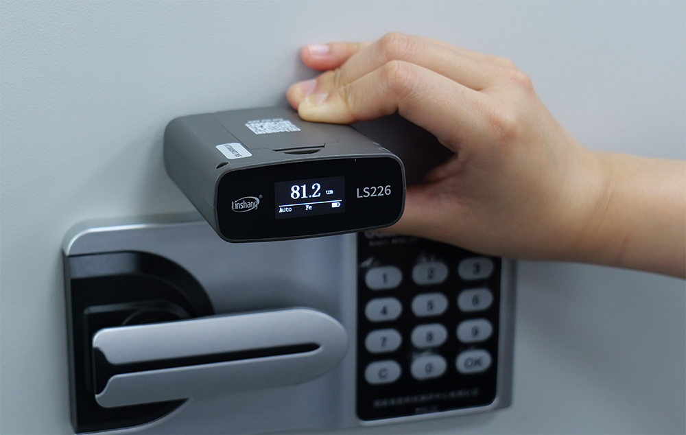 LS226 Coating Thickness Gauge Test Safe