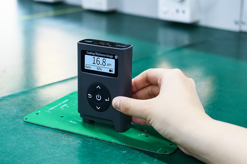 LS226 high-precision thickness gauge for testing flat plates