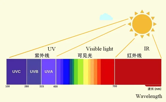 UV Cut-off Wavelength of Eyeglass Lenses and UV400 Standard