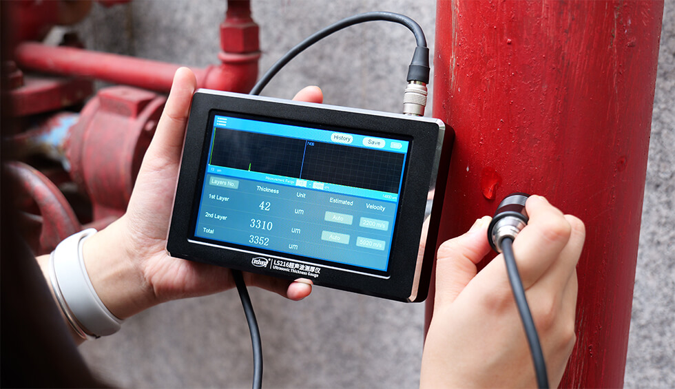 LS216 Ultrasonic Thickness Gauge LS216 Ultrasonic Thickness Gauge