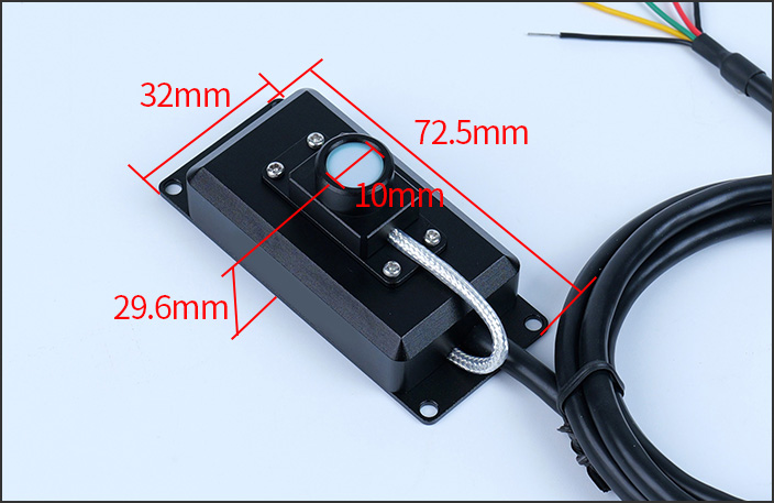 UVC sensör boyutları