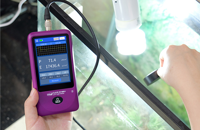 LS135 UVB ışık kaynağını ölçün